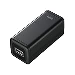 サンワサプライ USB出力付ポータブルバッテリー電源(ブラック) BTN-DC2NBK