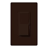 Lutron DV-603P-BR, 3-Way 600 Watt Preset Incand Light Dimmer, Brown