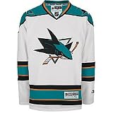 NHL Men's San Jose Sharks Reebok Edge Premier Team Jersey - 7185H5B4Hpjsjs (White, XXXX-Large)