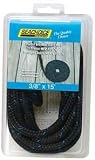 Seachoice 42451 POLY DOCK LINE BURG 3/8IN X 15 MULTI-FILAMENT BRAIDED PREMIUM POLYPROPYLENE MFP DOCK LINE