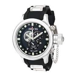 Invicta Men's Russian Diver Collection Quinotaur Black Polyurethane Watch #6172