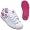 White/Crazy Pink Print