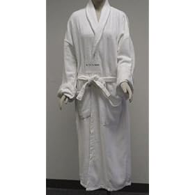 Promotional Velour Terry Robe, Shawl Collar