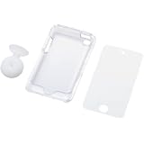 ELECOM 2010年発売 iPod touch用 ハードケース(液晶保護フィルム、スタンドアクセサリ付き) クリア AVA-T10PCCR