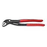 KNIPEX 87 01 300 Cobraﾂｮ Hightech Water Pump Pliers grey atramentized with non-slip plastic coating 