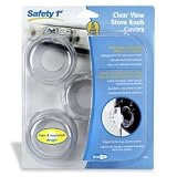 Safety 1st Clear View Stove Knob Covers 5-Pack