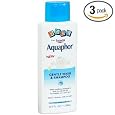 Aquaphor Baby Gentle Wash & Shampoo, 8.4-ounce Bottles (Pack of 3)