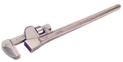 Ampco W-216, Adjustable Pipe Wrench, Bronze, 5 Maximum Opening x 48