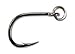 Mustad UltraPoint R10827BLN Ringed Hoodlum Live Bait Fishing Hook (Pack of 5), Black Nickel, Size 2/0