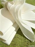 x4 NAPKINS 47x47 cm LINEN COTTON OFF WHITE