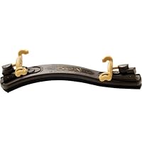 Kun Collapsible Violin Shoulder Rest, 4/4 Black