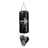 Century Black 40-lb. Vinyl Heavy Bag with Gloves