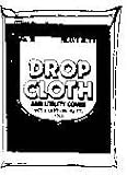 Drop Cloth - 9' x 12' Rubber