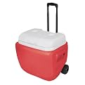 Igloo Ice Cap Wheeled Cooler - Red/ White (40 qt.)