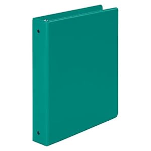 1 2 inch green binder