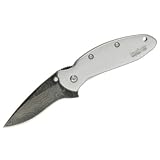 Kershaw Damascus Steel Scallion Assisted Opening Knife