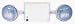 EMERGENCY LIGHT W/2HEADS (Lithonia Lighting ELM2)