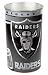 Oakland Raiders 15in. Waste Basket