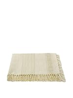 Bottega Tessile Mantel de Mesa (Crudo/Marrón Oscuro)