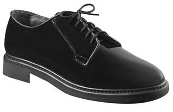 Affordable Rothco Unisex Hi Gloss Navy Oxford Military Shoes Reviews