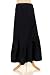 Lilo Maternity Long Skirt with Gathers