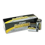 Energizer D Alkaline Industrial Batteries, Box of 12