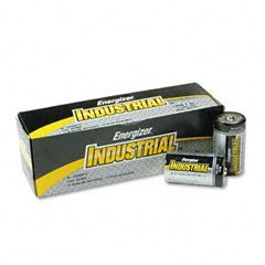 Energizer D Alkaline Industrial Batteries, Box of 12