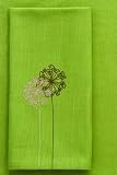Allium Embroidery Table Linen Collection - Napkin, Cactus