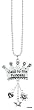 YIELD TO THE PRINCESS Crown Car Charm Ornmament with Dangles
