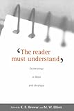 The reader must understand : eschatology in Bible and theology