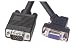 SVGA Extension Cable, HD15 Male / 45 degrees Female, 5.0 ft, # Coax: 3