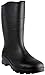 Boots, Size 8, 13" Height, Black, Plain, PR