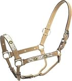 Cowboy Pro Leather Show Halter With Star Silver
