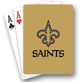 New Orleans Saints NFL Playing Cards