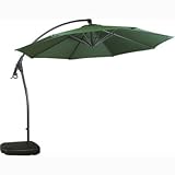 ガーデン家具 リゾート パラソル シェード ♪東谷家具 ガーデンパラソル RKC-529GR ＜W294×D300×H262cm＞ 【AZUMAYA】 インテリア家具 ファミリー 一人暮らし シンプル