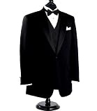 Black Notch Lapel Tuxedo Jacket