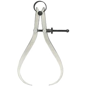 General Tools 452 4 4-Inch Flat Leg Outside Caliper by General Tools