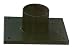 Black Gas Light Pier Mount