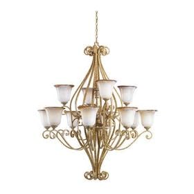 Kichler Lighting 2156WBR 20 Light Kendale Grande Chandelier, Wispy Brulee