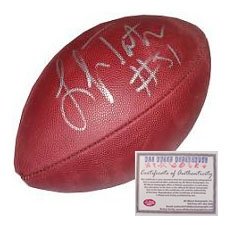 Lofa Tatupu Seattle Seahawks Autographed/Hand Signed NFL Football