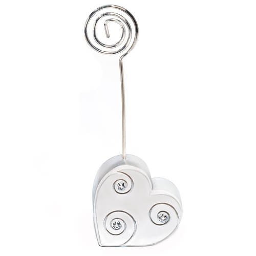 Tischkarten-Halterung Herz, 10cm