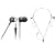 audio-technica ネックストラップ型インナーイヤーヘッドホン ATH-CK53NS BK
