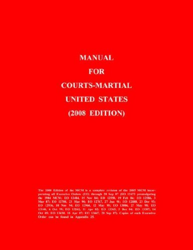 Manual for Courts-Martial United States(2008 Edition)