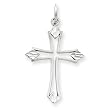 Charm - 14k White Gold Cross