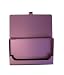 Purple Name Business Card Case Holder Aluminum Organizer