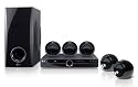 LG HT 304 SU 5.1 Heimkinosystem (DivX-zertifiziert, HDMI, Upscaler 1080p, 300 Watt, <acronym title=
