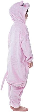 Lttdress Kid Animal Onesie Kigurumi Cosplay Pajamas Pink Pig