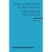 Philosophische Anthropologie: (Texte und Materialien f�r den Unterricht): F�r die Sekundarstufe II