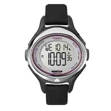 Timex Women Ironman All Day Sleek 50-Lap Watch - Black