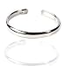 Sterling Silver Toe Ring Plain 925 Solid Band, One Size Fits All Flexible Sterling Silver Toe Ring Plain 925 Solid Band, One Size Fits All Flexible